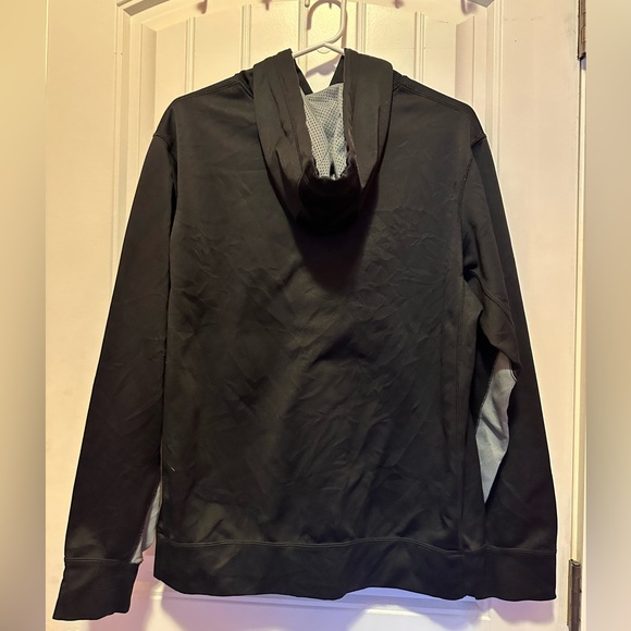Men’s Nike Black & Grey Thermafit Hoodie - Medium- EUC - Picture 2 of 4